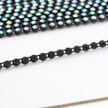 GBA006 Trim By The Yard Wholesale Black Plastic Rhinestone